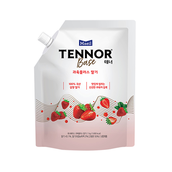 [매일유업] 테너베이스 과육플러스 딸기